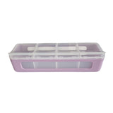 Znünibox Snackbox Melii mit 4 Fächern Violett