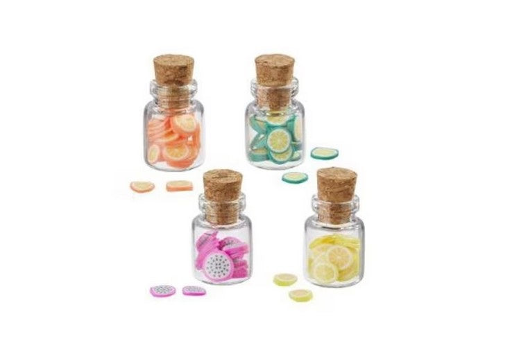 Wichtelzubehör Mini Gläser mit Früchten