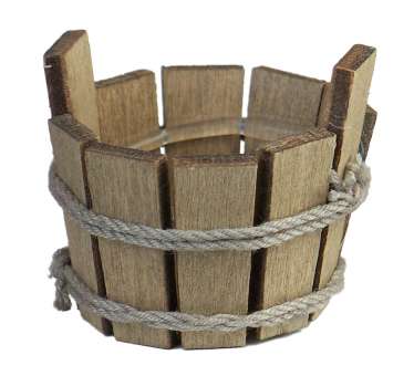 Wichtelzubehör Holzbottich