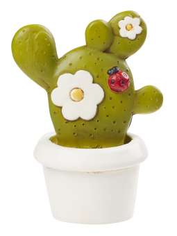 Wichtelzubehör Kaktus mit Blumen