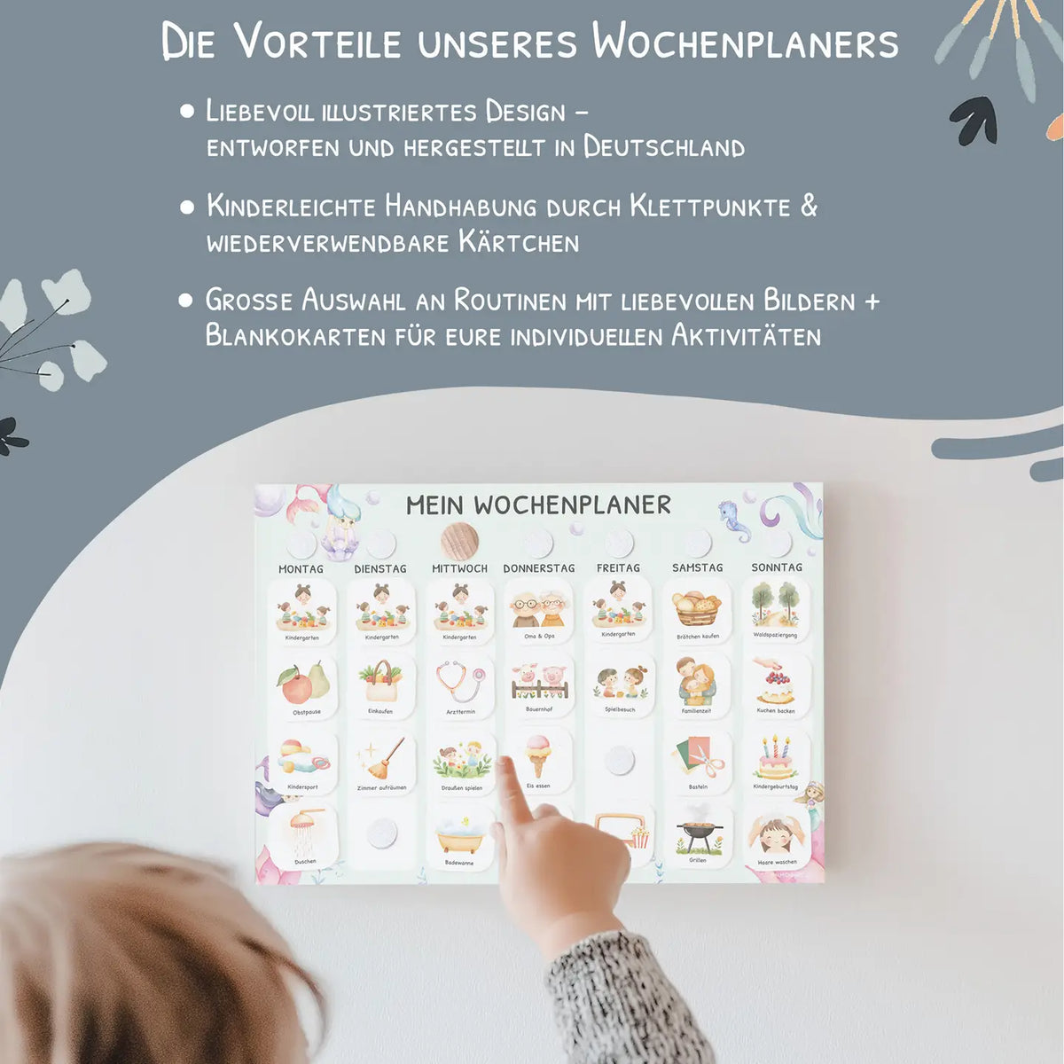 Wochenplaner Meerjungfrau