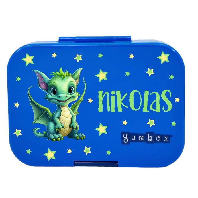 Znünibox Yumbox Panino Surf Blue Dinosaurier