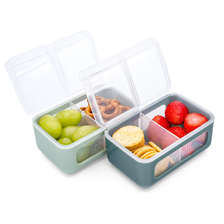 Znünibox Nano Snackbox 2er Set Salbei