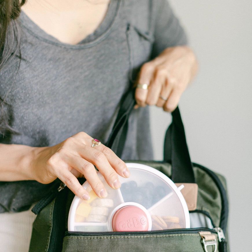 Znünibox GoBe Snack Spinner Flieder