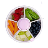 Znünibox GoBe Snack Spinner Flieder