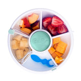 Znünibox GoBe Snack Spinner Türkisblau