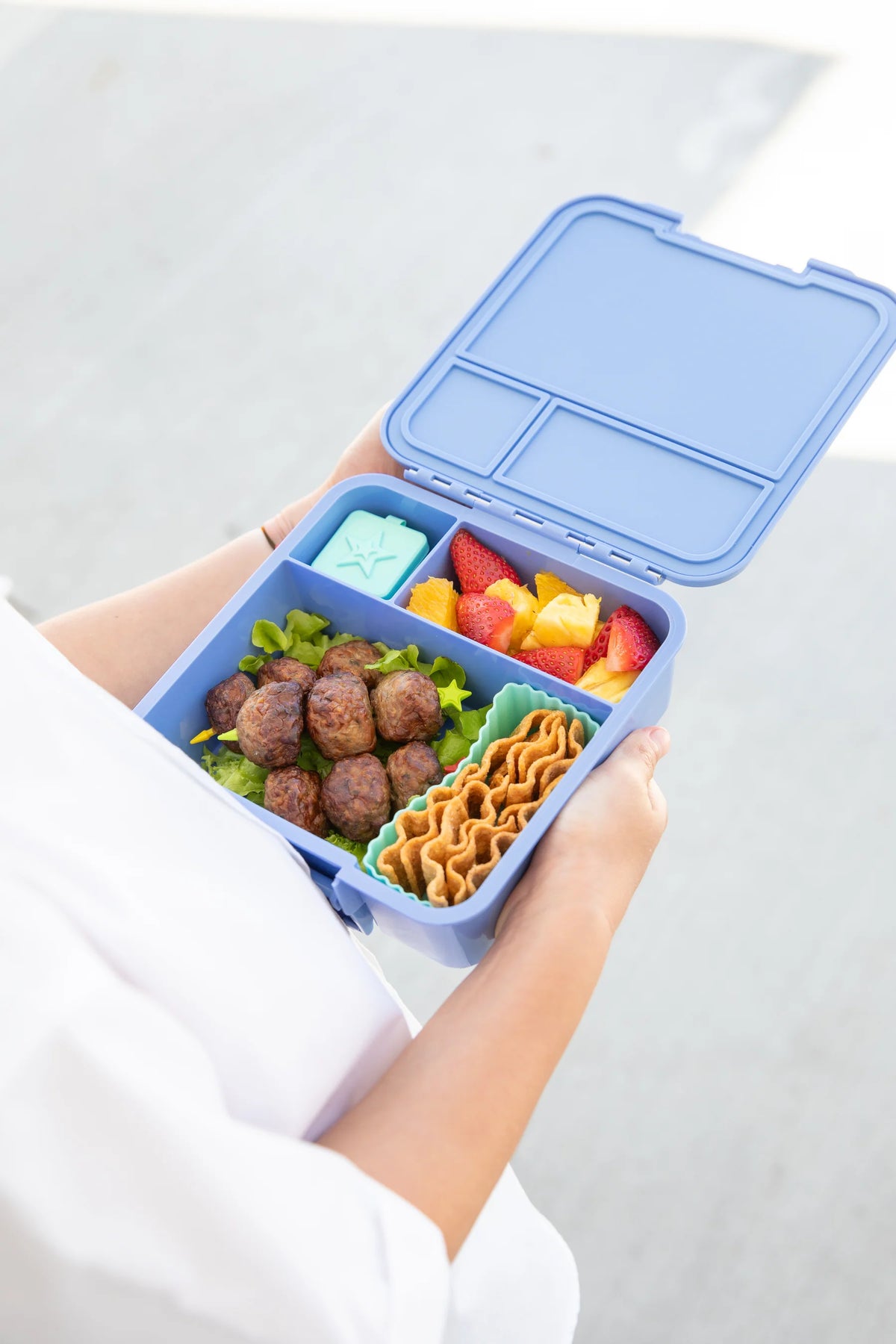 Znünibox MontiiCo Lunchbox Bento Three Splash