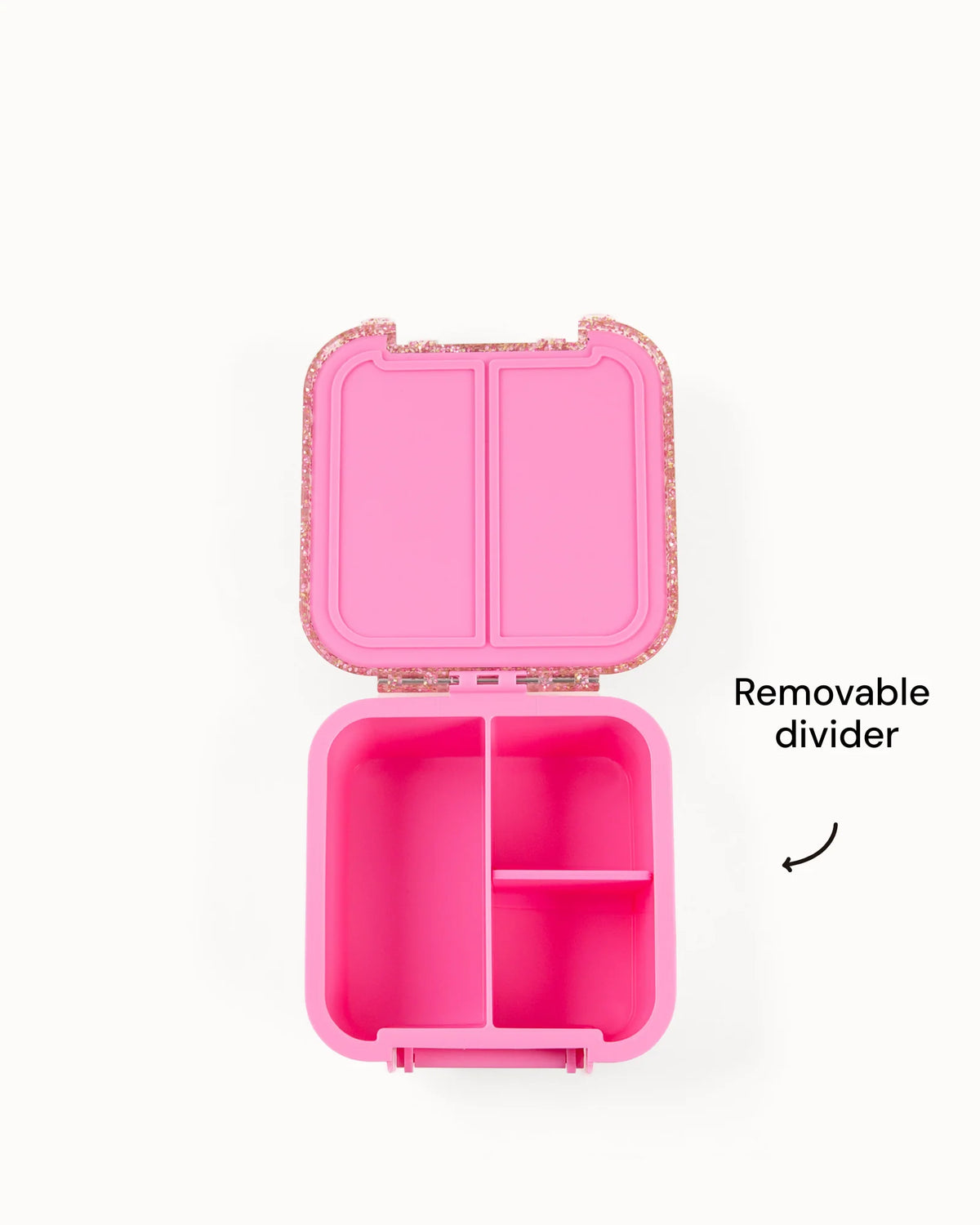 Znünibox MontiiCo Lunchbox Bento Two Glitzer Rosa