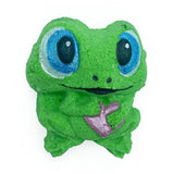 Badekugel handgemacht Frosch mit Herz