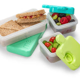 Znünibox Puzzle Snackbox Melii Türkis