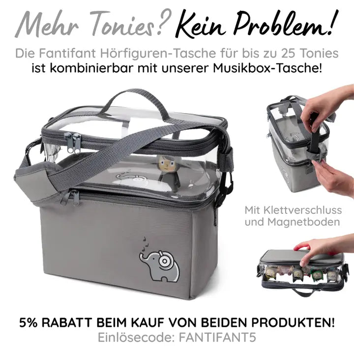 Toniebox-Tasche Salbeigrün