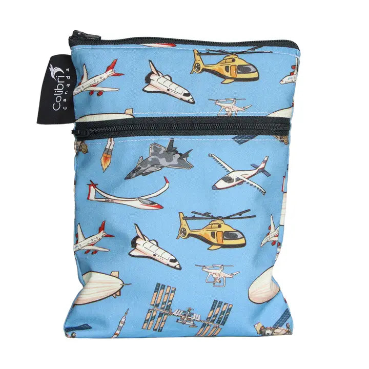 Wetbag und Lunchbag Colibri Flugzeuge