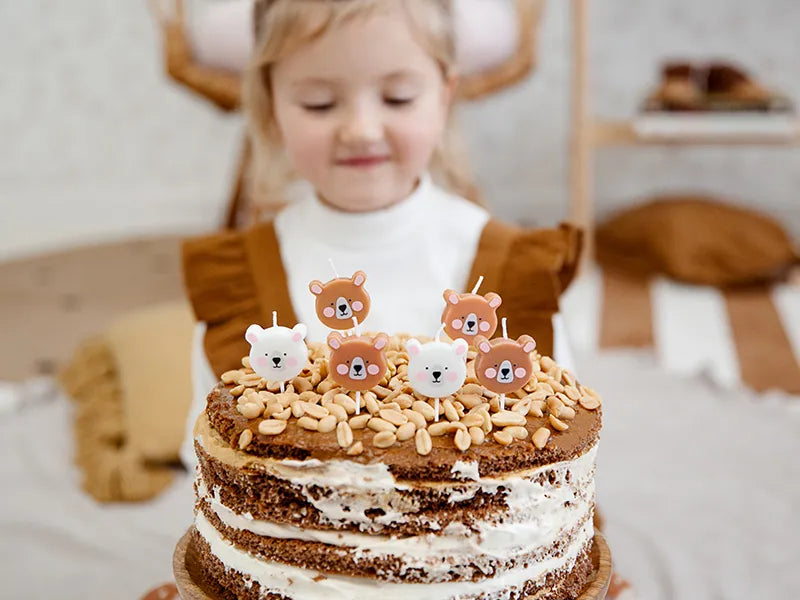 Geburtstagskerzen Teddybär