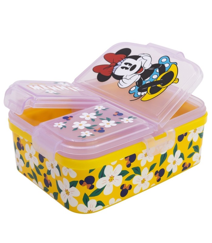 Znünibox Comic aufklappbar XL Minnie Mouse Gelb