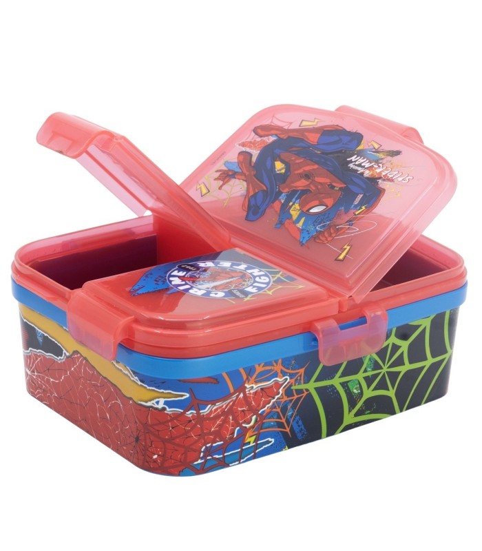 Znünibox Comic aufklappbar XL Spiderman