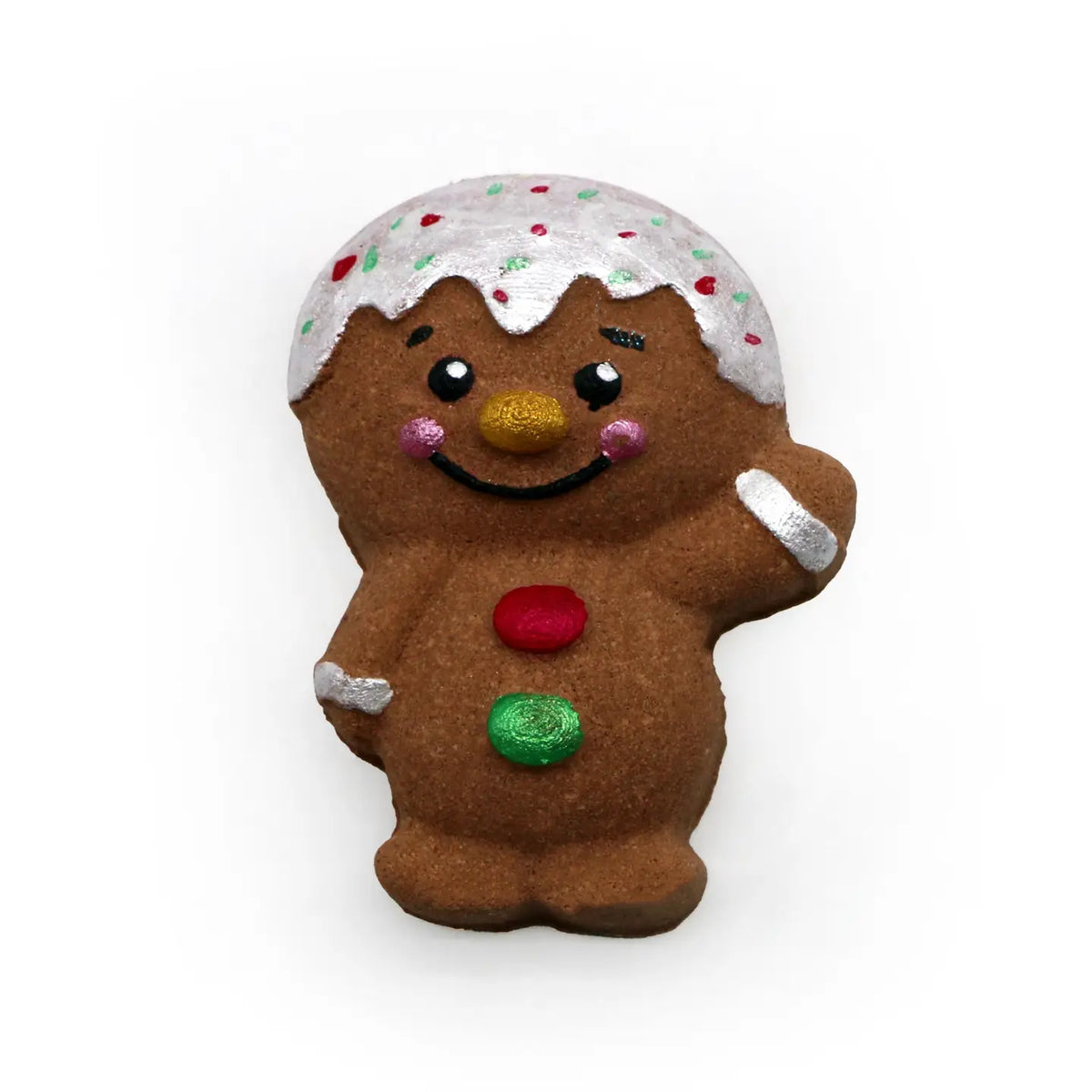 Badekugel handgemacht Weihnachten Gingerman
