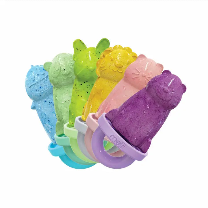 Eisstängel mit Schale und Tiermotiven wiederverwendbar