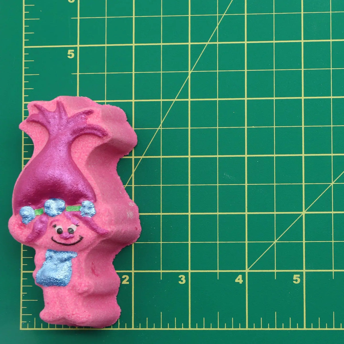 Badekugel handgemacht Troll Pink