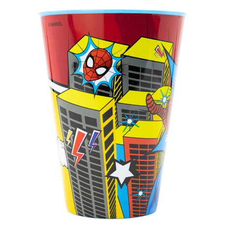 Comic Zahnputz Trinkbecher Spiderman
