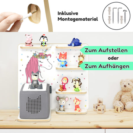 Toniebox 1 & 2 Regal Multi Einhorn