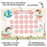 Belohnungstafel Zähneputzen