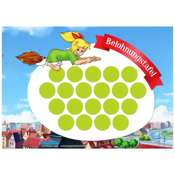 Belohnungstafel Bibi Blocksberg