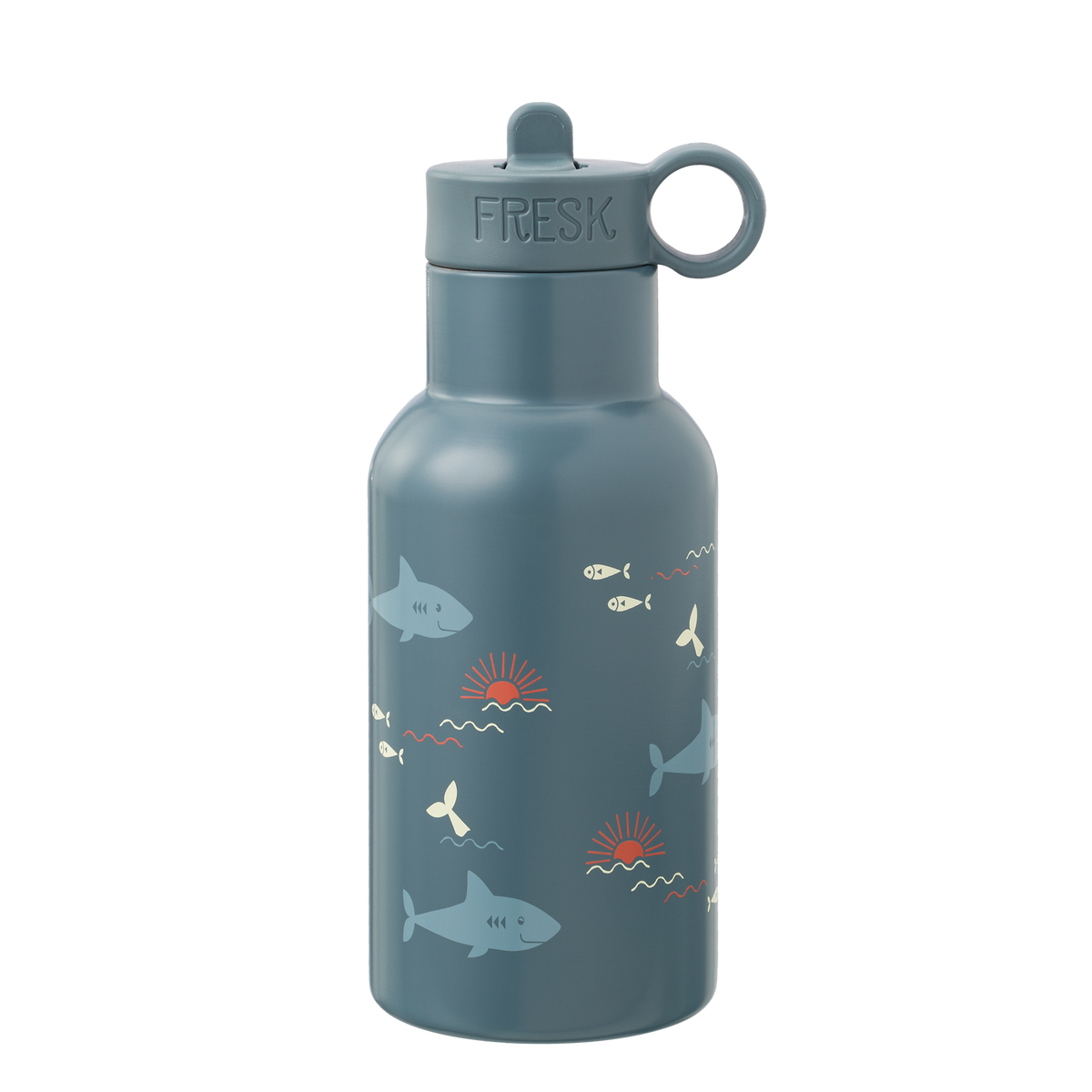 Kinder Thermosflasche Fresk 350ml Haifisch