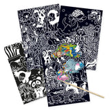 Kratzpapier Block XL Wildtiere