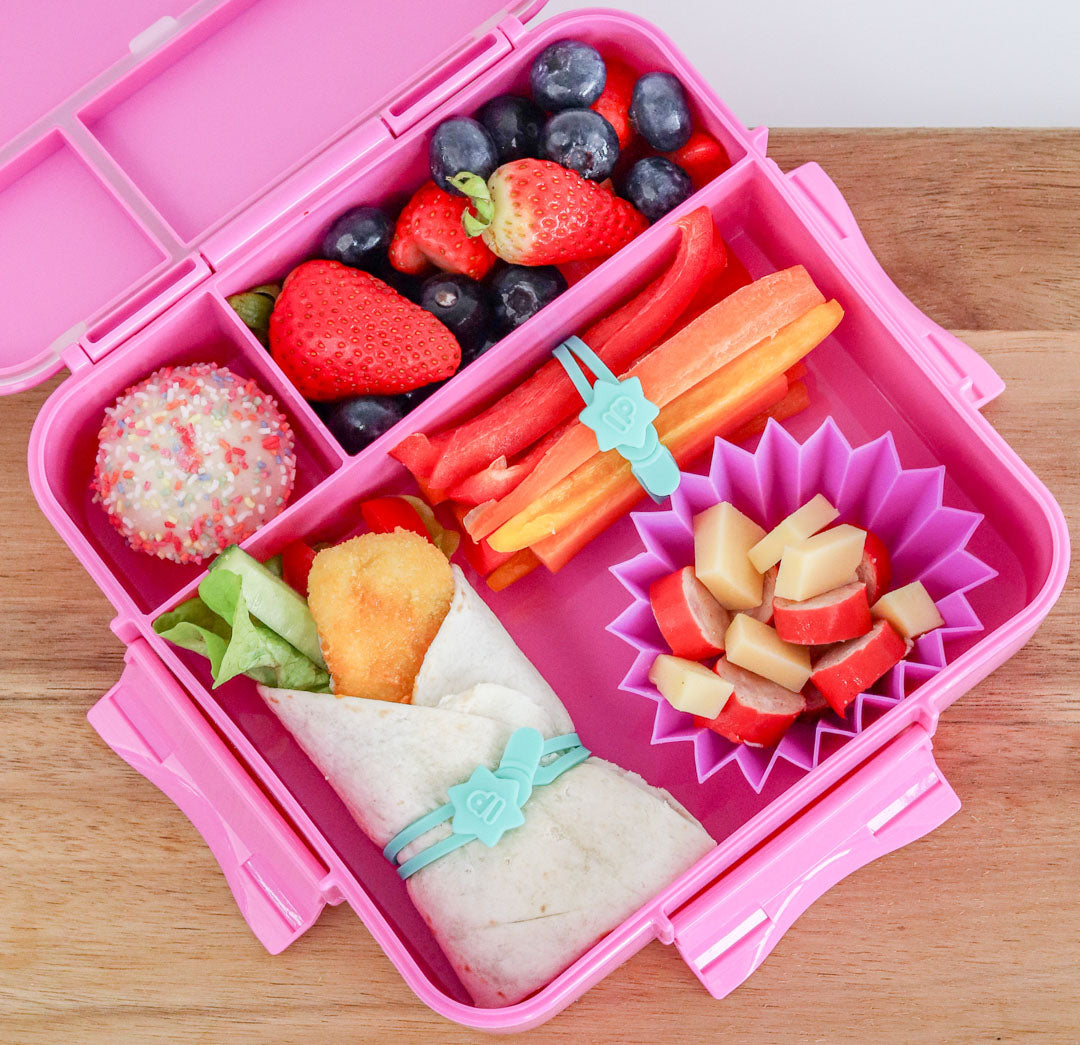 Wrap Binder Silikon Lunch Punch 7er Set Brights