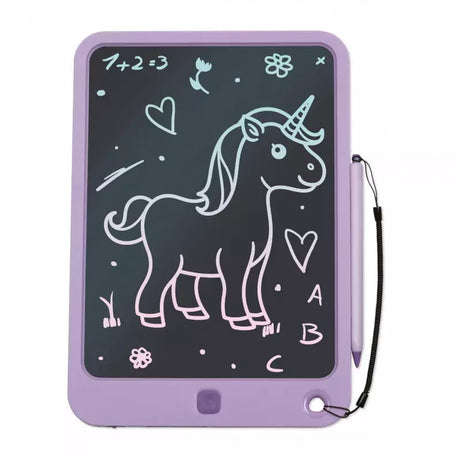 LCD Zaubermaltafel für Kinder Einhorn Comic