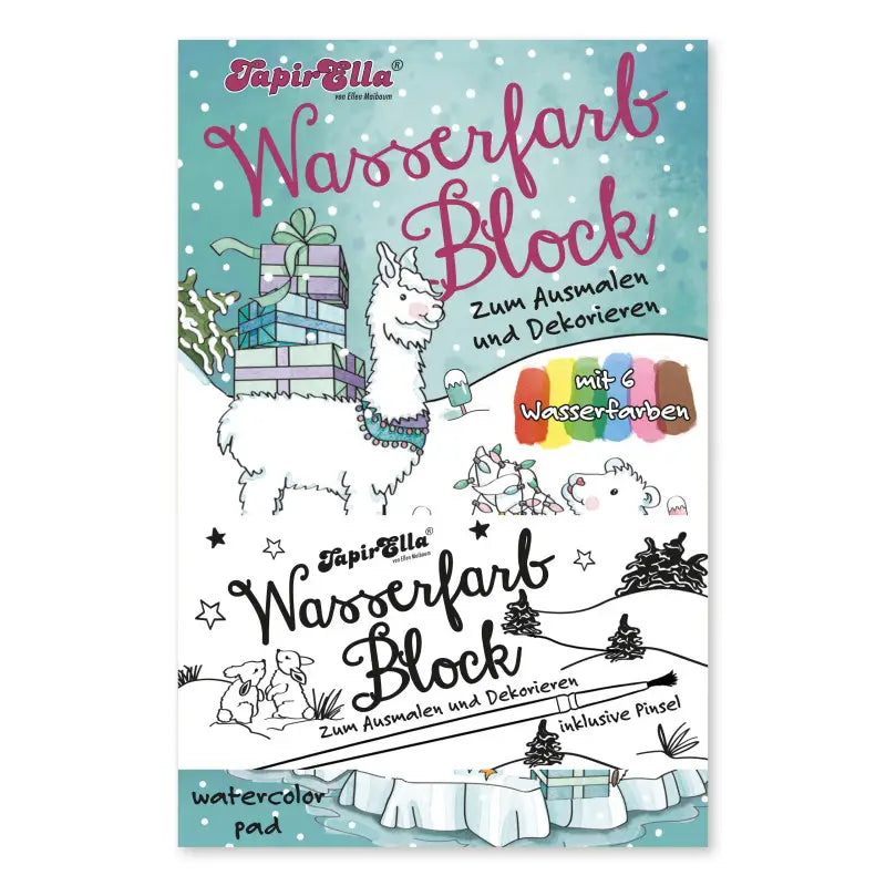 Magischer Malblock Winterzauber