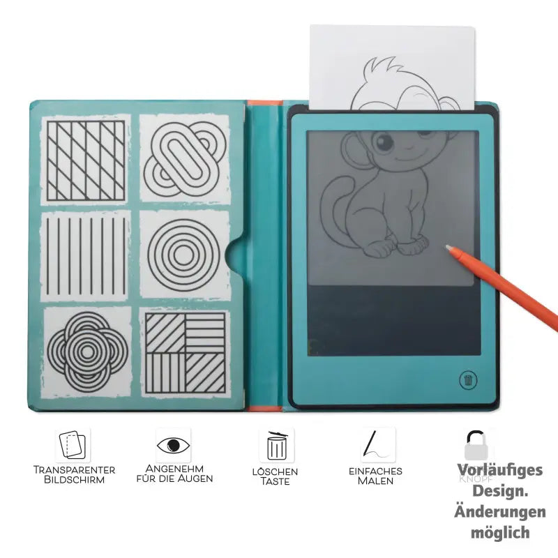 LCD Malbuch Tiere