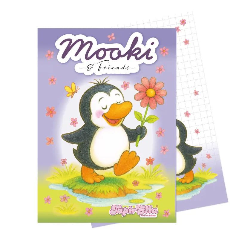 Notizblock Mooki & Friends Pinguin