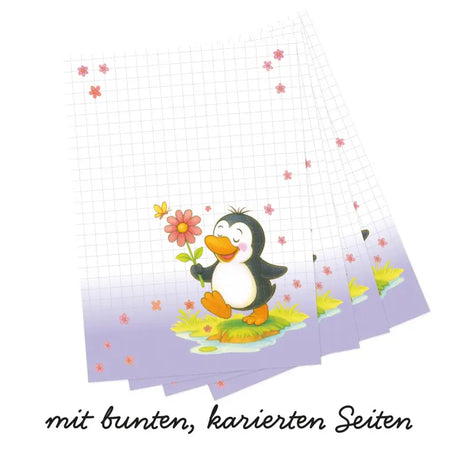 Notizblock Mooki & Friends Pinguin