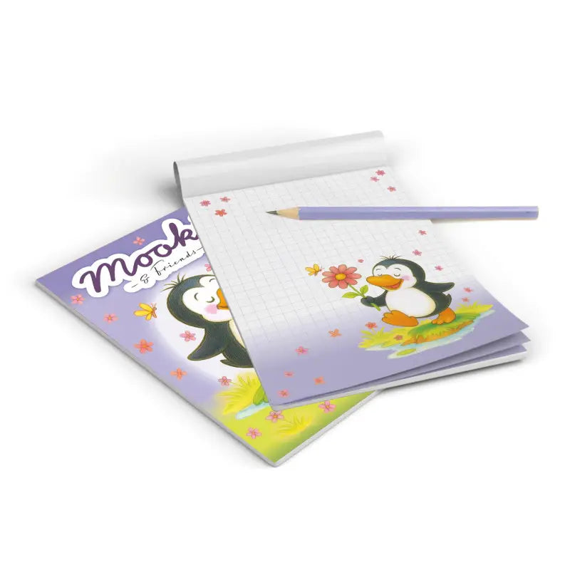 Notizblock Mooki & Friends Pinguin