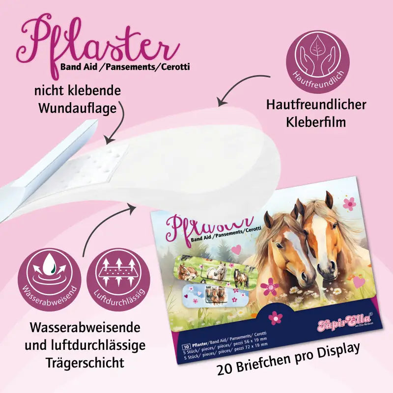 Kinderpflaster Pferd