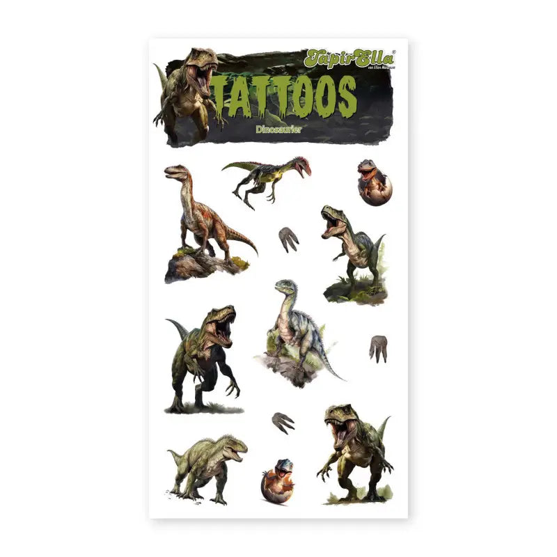 Kinder Tattoo Dinoworld