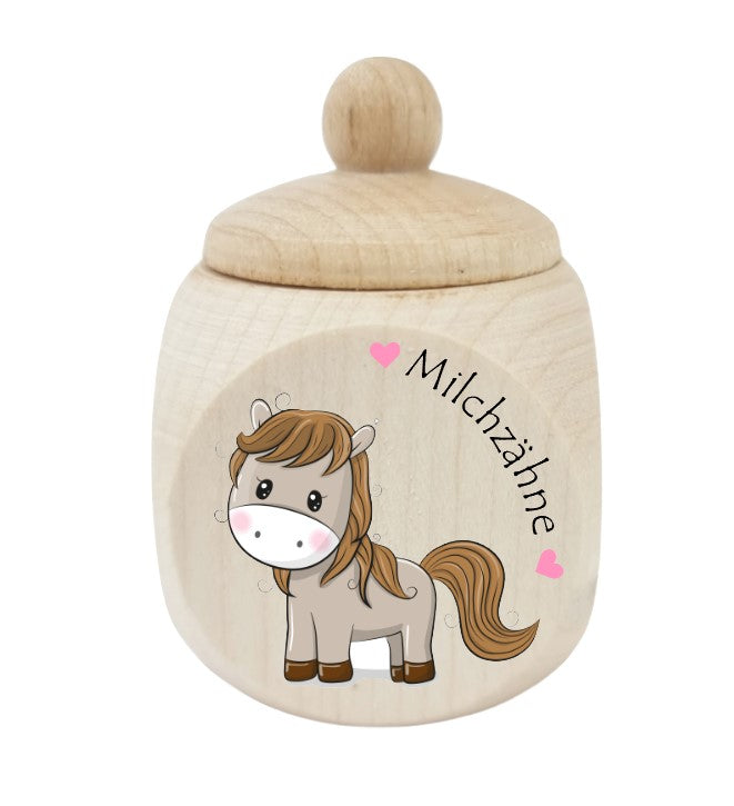 Milchzahndose Pferd 5