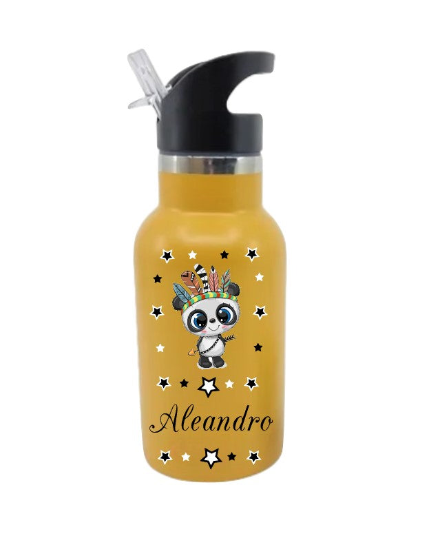 Kinder Thermosflasche Fresk 350ml Sonnengelb