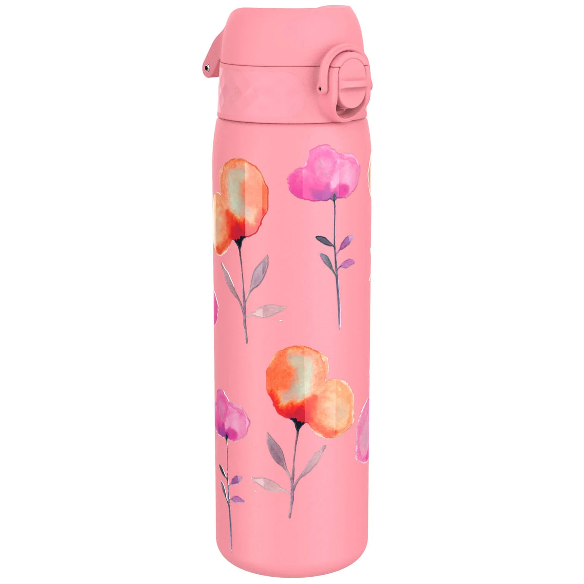 Edelstahl Trinkflasche Ion8 500ml Blume