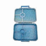 Znünibox Bento Glitzer Blau