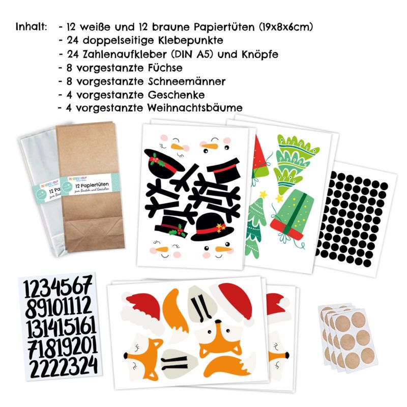 Adventskalender Fuchs Winterwald MIX