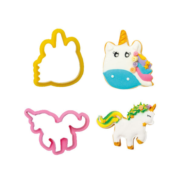 Ausstechformen Set Decora Einhorn