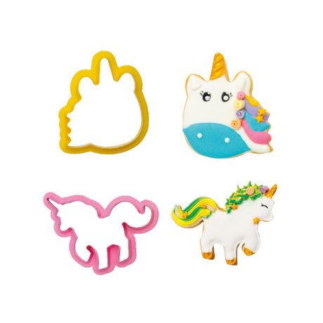 Ausstechformen Set Decora Einhorn