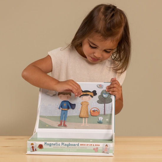 Little Dutch Magnetisches Spielboard Jim und Rosa