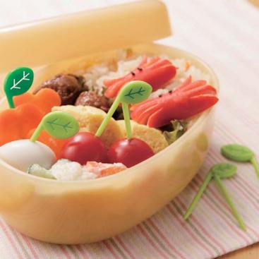 Znünibox Torune Bento Picks Kirschblatt