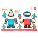 Ausstechformen Decora Set Roboter