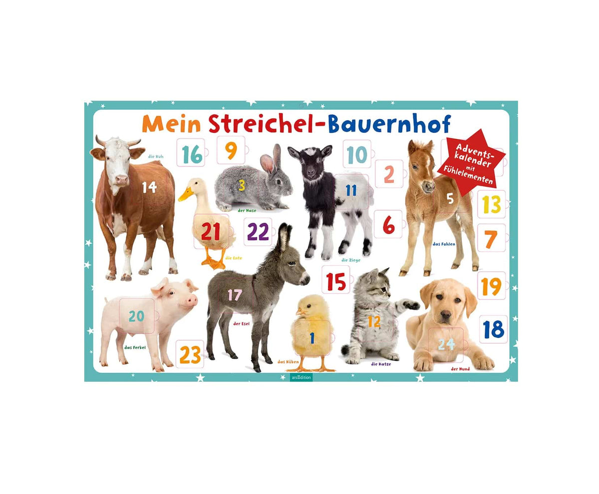 adventskalender baby, adventskalender kleinkinder, adventskalender ab 1 jahr, adventskalender bis 1 jahr, adventskalender baurenhof, adventskalender zum streicheln, adventskalender tiere