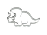 Edelstahl Ausstechform Triceratops mit Prägung