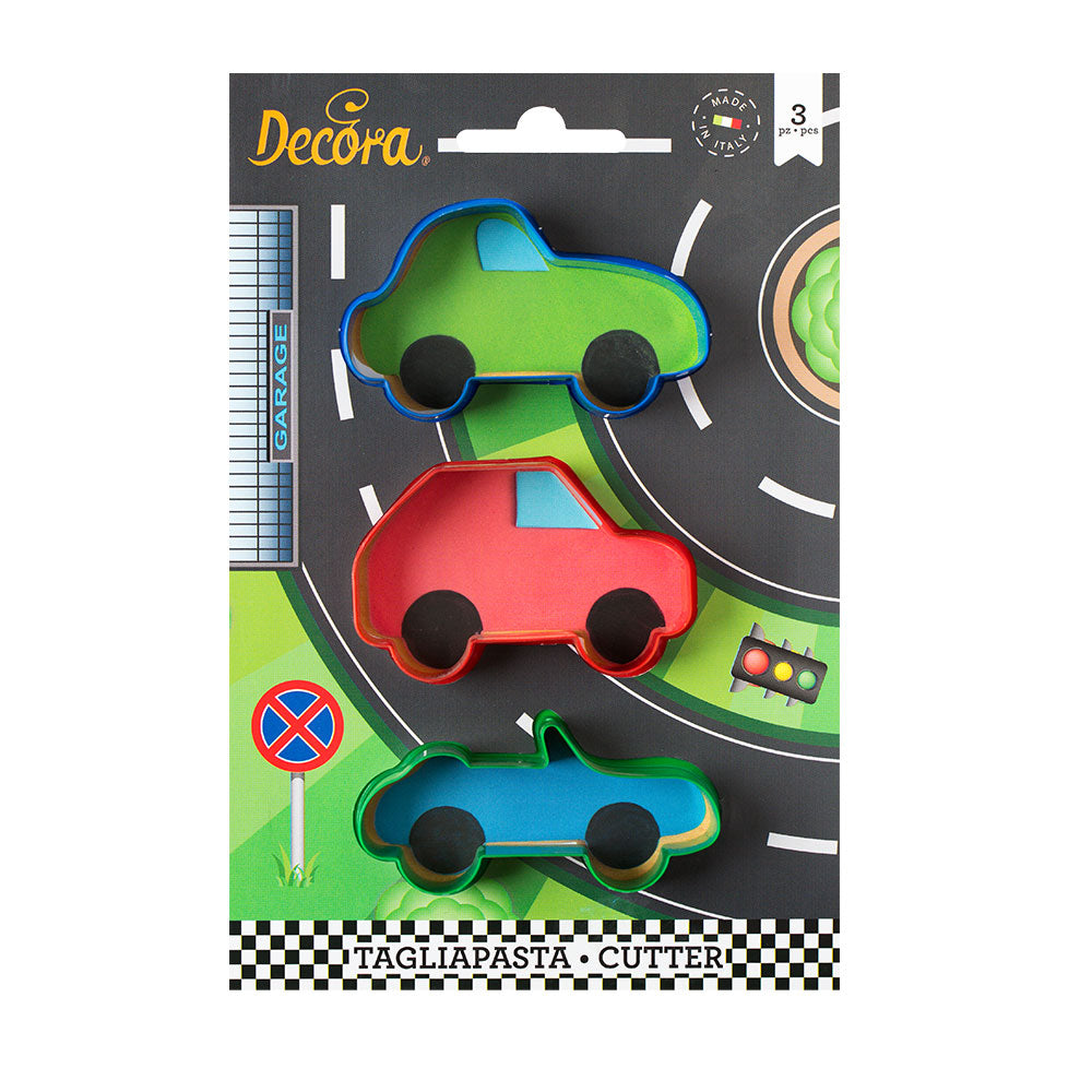 Ausstechformen Set Decora Autos